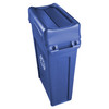 Slim Jim® Swing Lid Blue Resin 1/Each