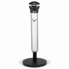 Infinity™ Smoking Receptacle 15.50X39.63 IN Black Stainless Metal Base Mount Cylindrical 1/Case