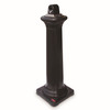 GroundsKeeper® Smoking Receptacle 13X13X38.38 IN Black Metal 1/Each