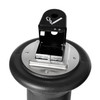 GroundsKeeper® Smoking Receptacle 13X13X38.38 IN Black Metal 1/Each