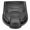 Executive Series™ Mobile Collector Lid 120-400 GAL Black Plastic High Capacity FDA Approved 1/Each
