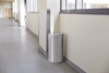 Metallic Series Trash Can 15 GAL Stainless Stainless Steel With Open Lid Indoor 1/Each