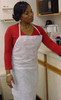 Apron 28X32 IN White NWPP Disposable Bib 100/Case