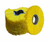 Brushroll Yellow Poly Nylon Set of Four (4) Conical Wafers 1/Each