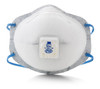 3M™ 8577 Respirator White Carbon Nuisance Level Organic Vapor Relief 10 Count/Pack 8 Packs/Case
