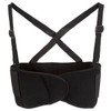 Safety Zone® Support Belt XXL Black PP With Elastic Back Suspenders Hook & Loop Front Fits Waist Size 53 IN 1/Each
