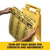 Over the Spill® Spill Pad Yellow 22 Count/Pack 12 Packs/Case