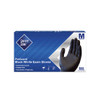 Safety Zone® Gloves Medium (MED) Black Economy Nitrile Disposable Powder-Free 1000/Case