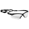 KleenGuard™ Nemesis Glasses Universal 4.252X6.142X9.606 IN PC Black Wraparound Frame Clear Lens Anti-Fog 12/Count/Case