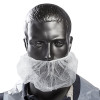 Beard Cover Large (LG) White PP 100 Count/Pack 10 Packs/Case 1000 Count/Case