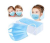 Mask Blue 3PLY Ear Loop 40/Case