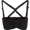 Support Belt XL Black Elastic Back 1/Each