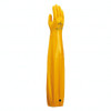 Chemicals Gloves XL Yellow Coated Double Dipped Rubber Latex Shoulder-Length Rough Finish With Elastic 12 Count/Pk