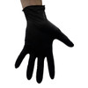 Safety Zone® Gloves XXL Black 7MIL Nitrile Powder-Free 100 Count/Box 10 Box/Case