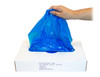 Apron 28X46 IN Blue 2MIL PE Disposable 500/Case