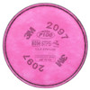 3M™ 2097/07184(AAD) Particulate Mask Replacement Filters 4.3X4.3 IN Nuisance Level Organic Vapor Relief 100/Case