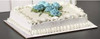 Cake Board Full Size 27X18 IN Corrugated Paperboard White Double Wall 50/Bundle