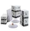 Wrap Around 6 IN White Round Double Wall 50/Case