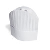 "Le Toque" Chef Hat 9 IN Vicose Pleated 50 Count/Pack 1 Packs/Case 50 Count/Case
