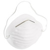 Safety Zone® Dust Mask White Cone Elastic Ear Loop 50 Count/Box 20 Box/Case