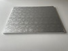 Cake Board 12X16X0.5 IN Silver Rectangle 6/Case