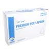Apron 28X46 IN 1.5MIL PP 100 Count/Pack 5 Packs/Case 500 Count/Case