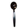 Soup Spoon PS Black Heavyweight Textured Handle 100 Count/Pack 10 Packs/Case 1000 Count/Case