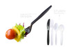 Teaspoon PS Black Extra Heavy Duty 1000/Case