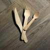 Knife 6.5 IN Wood Natural 100 Count/Pack 20 Packs/Case 2000 Count/Case