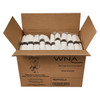 WNA Reflections® 4PC Cutlery Kit PS Silver Heavy Duty Pre-Rolled With White 17X17 Napkin,Fork,Knife,Teaspoon 120/Case