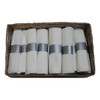 4PC Cutlery Kit PS Silver Pre-Rolled With Napkin,Fork,Knife,Teaspoon 100/Case