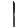 Dixie® Knife PS Black Medium Weight 1000/Case