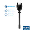 Dixie® SmartStock® Series-T Spork PP Black Heavy Duty 960/Case