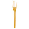 Plantware® Fork 7 IN PLA Yellow 1000/Case