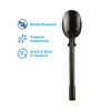 Dixie® Ultra SmartStock® Series-T Soup Spoon PP Black Heavyweight Refill 960/Case