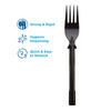 Dixie® Ultra SmartStock® Series-T Fork PS Black Medium Weight Refill 960/Pack