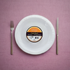 Plate 9 IN Plastic White Round Heavy Duty 600/Case