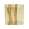 Plate 10X10 IN Palm Leaf Square 25 Count/Pack 4 Packs/Case 100 Count/Case