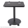 Dixie® Ultra SmartStock® Tri-Tower Series-T Double Dispenser Mount Black 1/Each