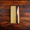 Knife Wood Brown Individually Wrapped 1000/Case