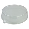Lid PP Clear Round For Plate Unhinged 200/Case
