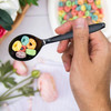 Solo® Reliance® Teaspoon 5.625X1.9 IN PS Black Medium Heavy Individually Wrapped 1000/Case