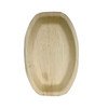Plate 14X9.5X1.2 IN Palm Leaf Natural Oval 10 Count/Pack 5 Packs/Case 50 Count/Case