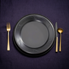 WNA Plate 9 IN PP Black 400/Case