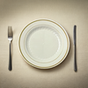WNA Plate 7.5 IN Plastic Ivory Gold 150/Case