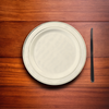 Plate 9 IN White Round 120/Case