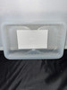 Meat Pad & Tray 10.69X6.72X1.5 IN 1 Compartment PP Clear Rectangle 2912/Pallet