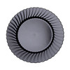 WNA Plate 10.25 IN Plastic Black 144/Case