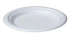 Harvest Fiber® Plate 6 IN Plant Fiber White Microwave Safe 1000/Case