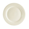 Plate 11.25 IN Porcelain Bone White Dual Ovenable 12/Case